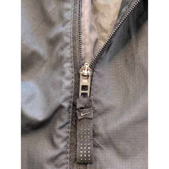 Nike Golf Windbreaker Jacket Men's XL Nike Fit Storm Black Gray - Picture 4 of 11